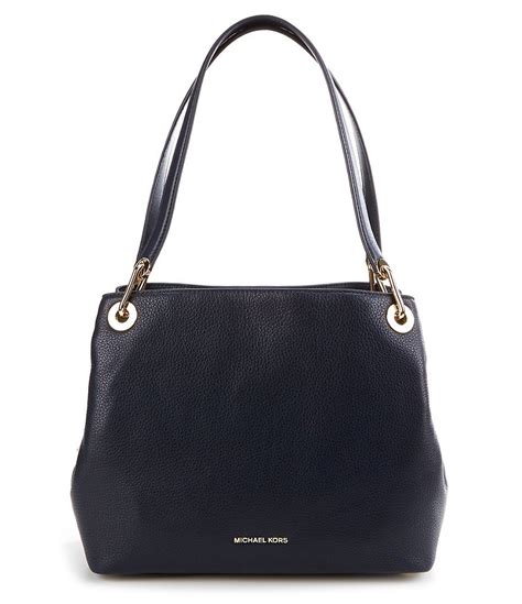 michael michael kors michael michael kors raven x-large shoulder tote|raven large leather shoulder bag.